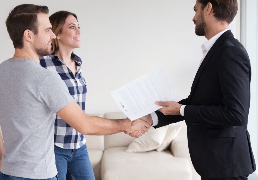 Real Estate Agency handshake